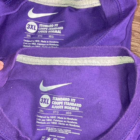 Bundle of 2 Mens Nike TCU 3XL Short Sleeve & Long Sleeve EUC - Picture 7 of 8